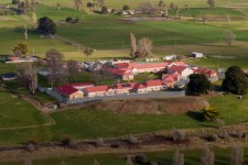 An aerial view of Ashley Youth Detention Centre.