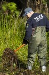 NSW Police search bushland at Batar Creek in June, 2018 but find no trace of William. Picture: Shane Chalker.